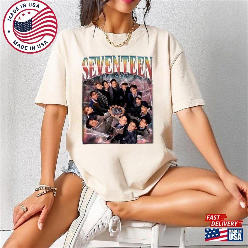 Seventeen 17 Is Right Here Album Shirt World Tour